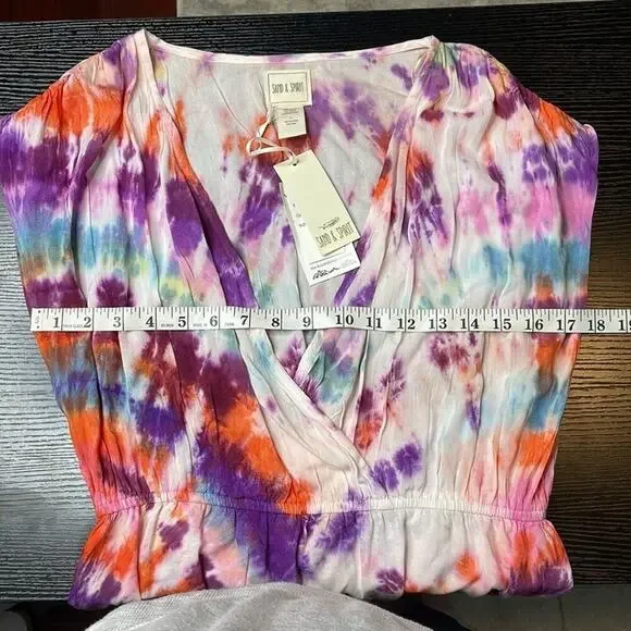 NWT Sand & Spirit tie dye maxi dress - Picture 5 of 7